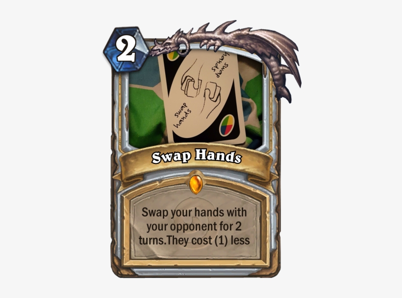 Swap Hands - Hearthstone Luna's Pocket Galaxy, transparent png #1108293
