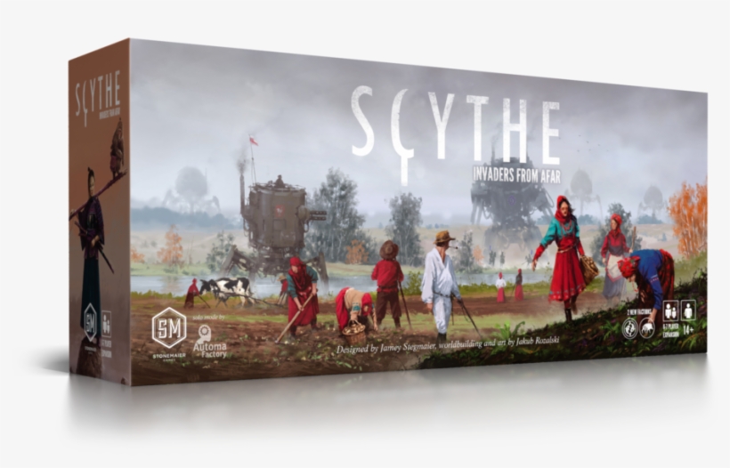 Invaders From Afar - Scythe Invaders From Afar Board Game, transparent png #1108555