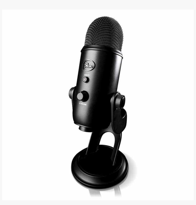 Blue Microphones Yeti - Microphone - Blackout, transparent png #1108604