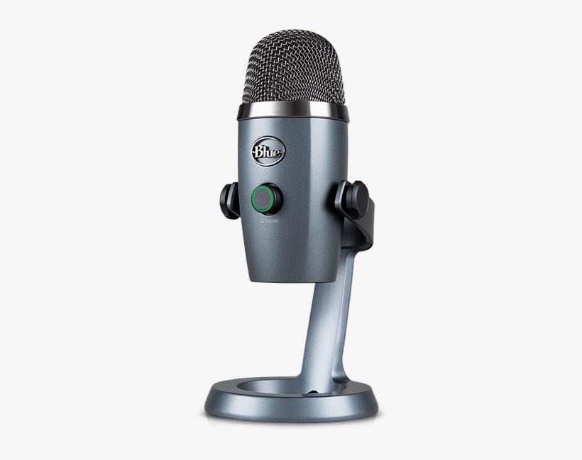 Blue Yeti Nano Grey - Blue Microphones Yeti Nano Premium Usb Microphone, transparent png #1108771