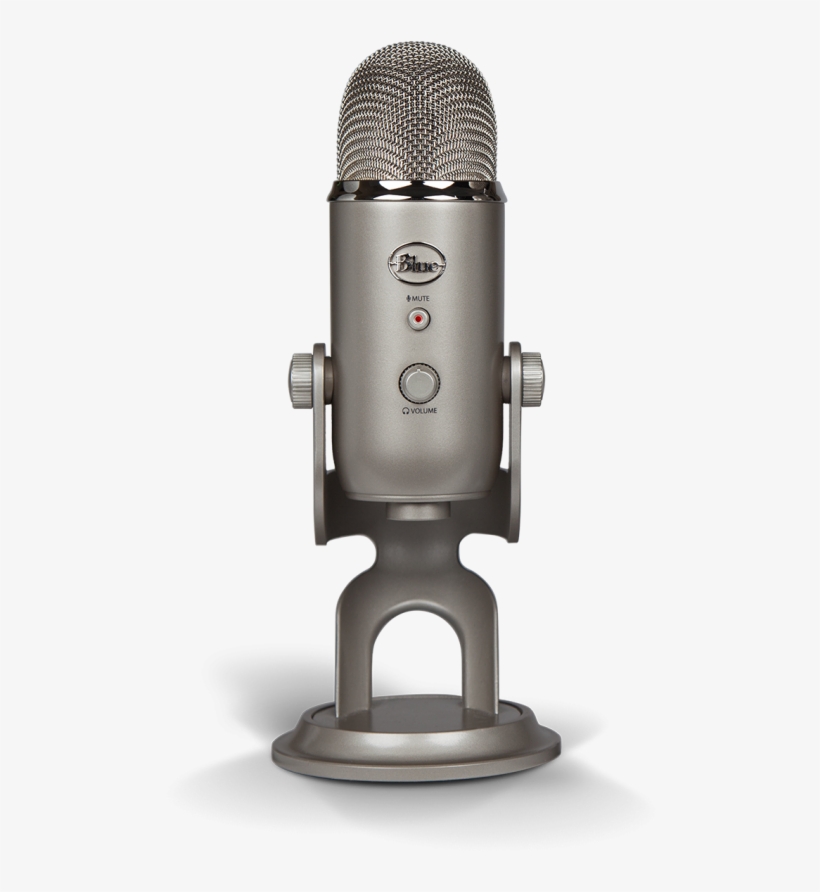 Blue Microphones Yeti Platinum Professional Multi-pattern - Blue Yeti Whiteout Microphone, transparent png #1108796