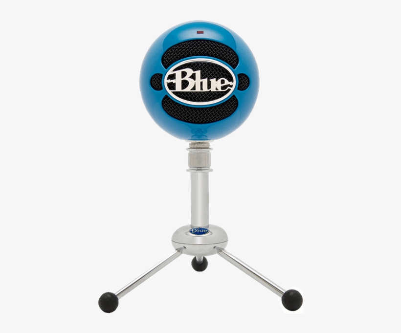Blue Snowball Mic Blue, transparent png #1108821