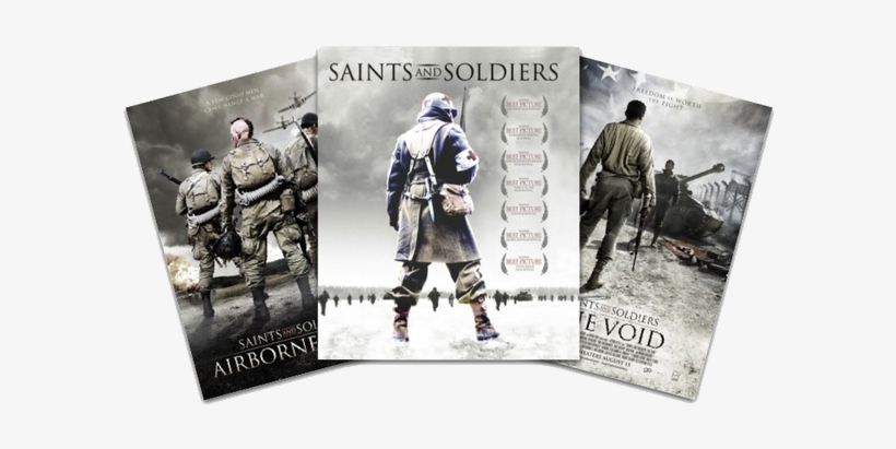 Saints And Soldiers - Saints And Soldiers: Best Value 3 Pack Dvd, transparent png #1108923