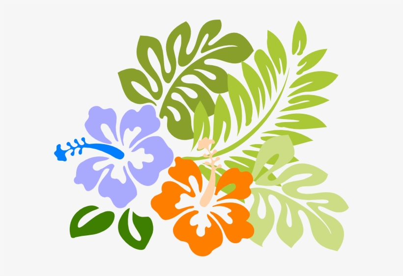 Tiki Images Clip Art - Hibiscus Clip Art, transparent png #1109031