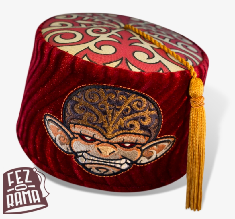 Tiki Monkey Fez Fez Free Transparent Png Download Pngkey