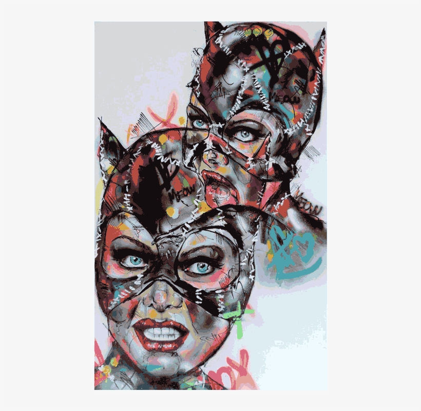 Catwoman - Illustration, transparent png #1109501
