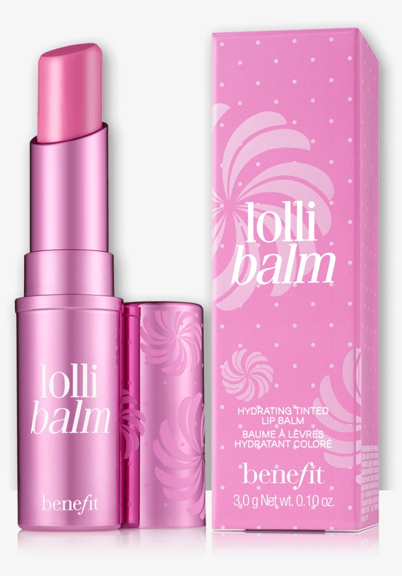 Lollibalm Orchid Lip Balm - Benefit Cosmetics Lollibalm Hydrating Tinted Lip Balm, transparent png #1109547