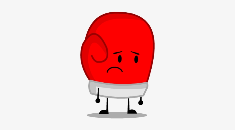 Oo Boxing Glove - Bfdi Boxing Glove, transparent png #1109835