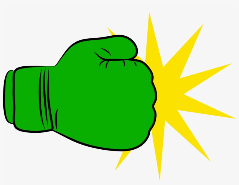 Svg Free Download Green Glove Clip Art Transprent Png - Green Boxing Glove Clipart, transparent png #1109950