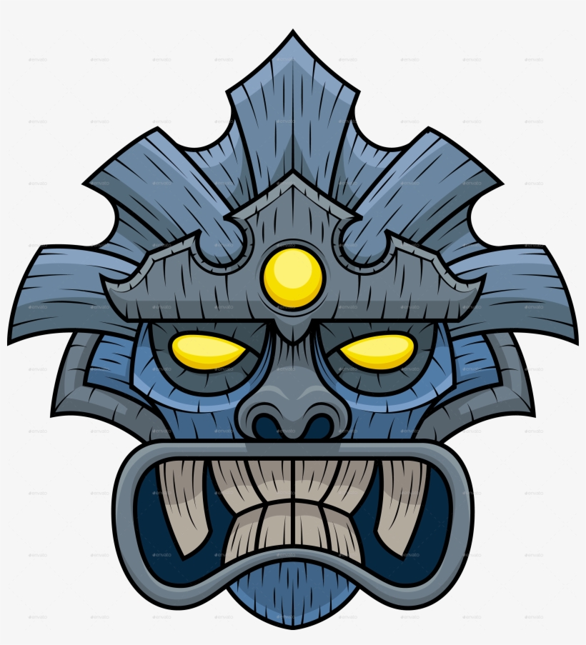 Tiki Mask 10 - Design, transparent png #1109951