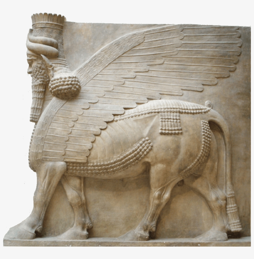 Assyrian Lamassu - Seven Great Monarchies Of The Ancient Eastern World,, transparent png #1110080