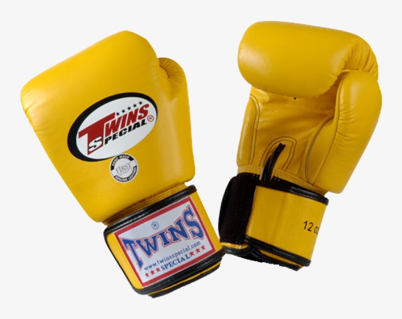 Twins Special Boxing Gloves Bgvl3 Yellow - Twins Yellow Boxing Gloves- Premium Leather W/ Velcro, transparent png #1110085