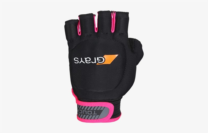 Grays Hockey Hockey Gloves Touch Blk Pnk Lh Xs Back - Grays Hockey Gloves, transparent png #1110128