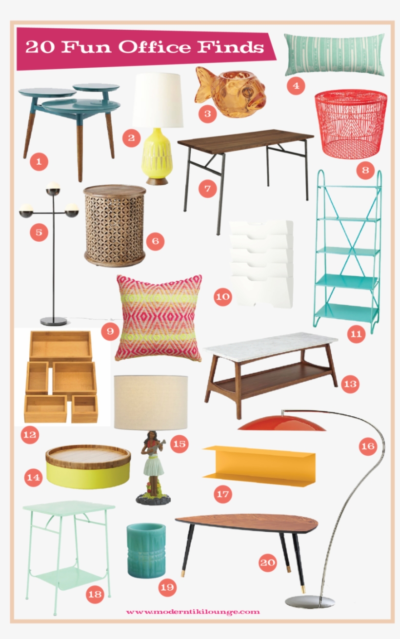 Mid Century Tiki Clipart Table M - Cc Home Furnishings 31328746 67.5" Vibrant Minty Blue-green, transparent png #1110220