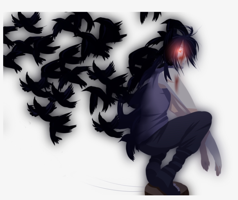 Itachi By Miss - Cuervos De Itachi Png, transparent png #1110430