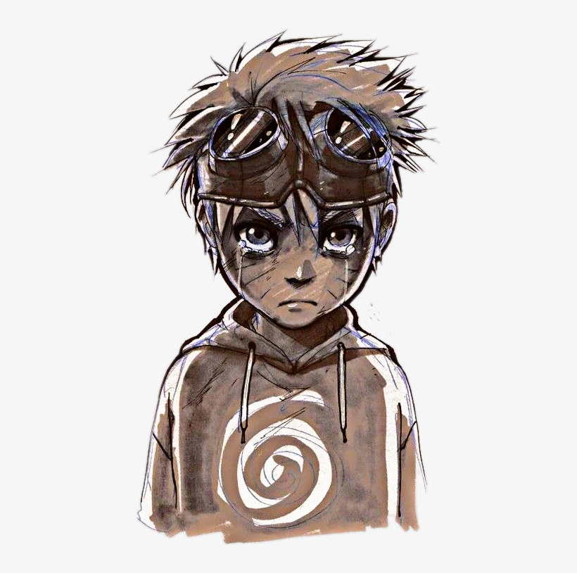 Sad Naruto, transparent png #1110497