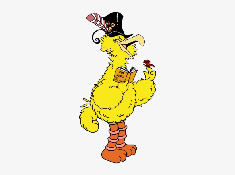 View Samegoogleiqdbsaucenao Big News Bird , - Big Bird Sesame Street Clipart, transparent png #1110784