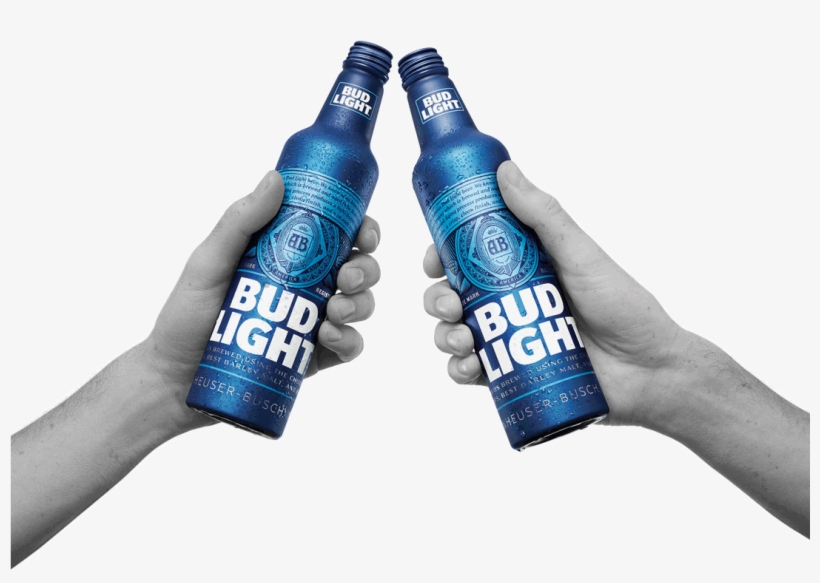 Residents Only - Cheers With Bud Light, transparent png #1110808