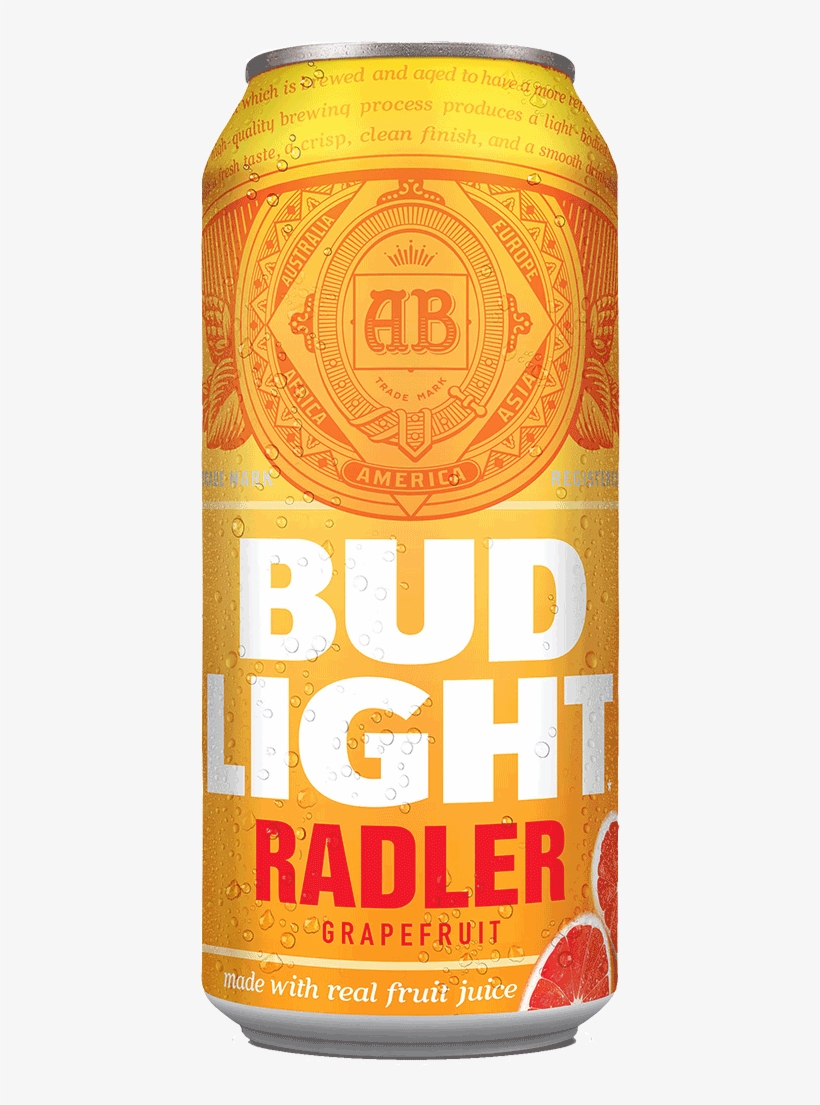 Bud Light Radler - Bud Light Radler Grapefruit, transparent png #1110854