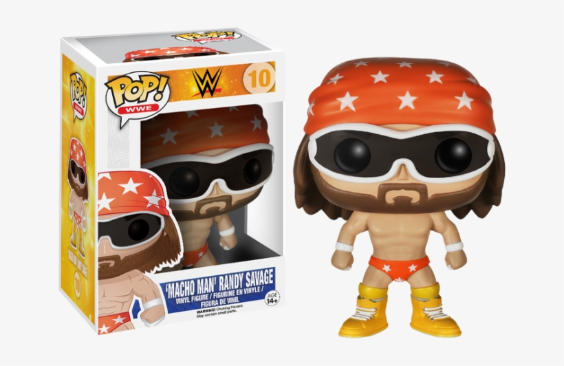 Randy Savage Pop Vinyl Figure - Randy Savage Funko Pop, transparent png #1110923