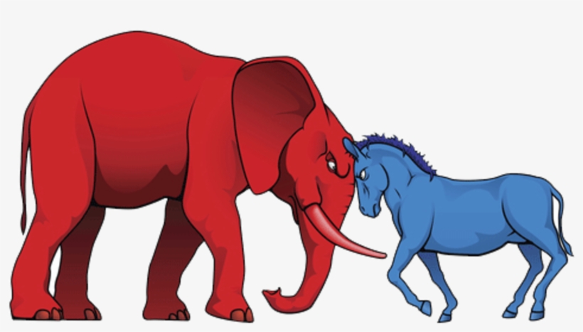 Republican Elephant Png, transparent png #1111006