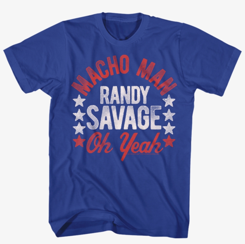 Macho Man Randy Savage Oh Yeah T-shirt - Stitch T Shirt Mens, transparent png #1111168