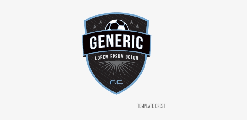Template Soccer Branding - Soccer Logo Design Template, transparent png #1111773