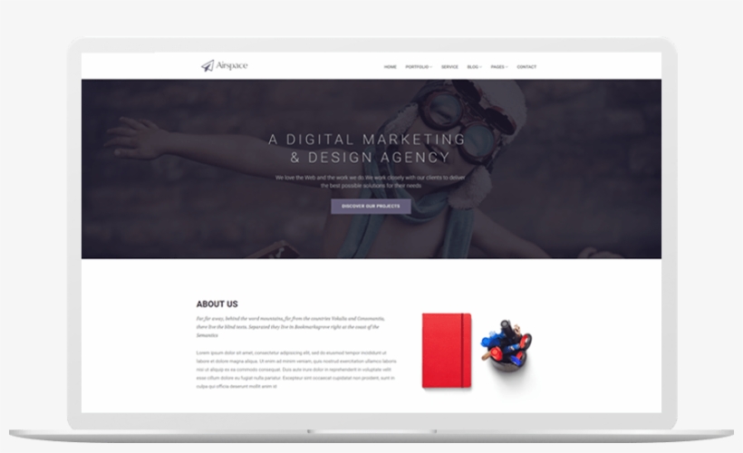 Airspace Agency,business Website Template - Online Advertising, transparent png #1111820