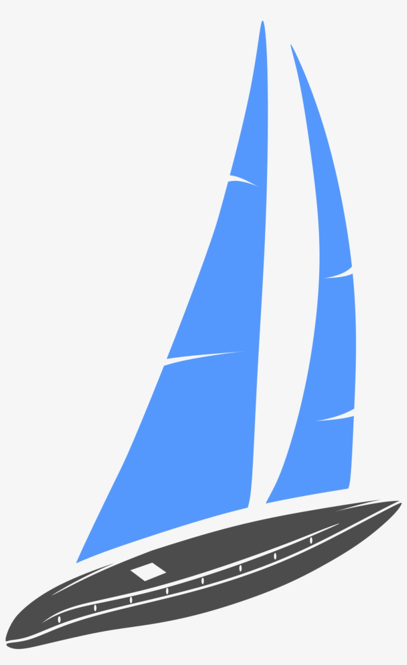 Sail Boat Vector Logo Template - Velero Logo, transparent png #1111959
