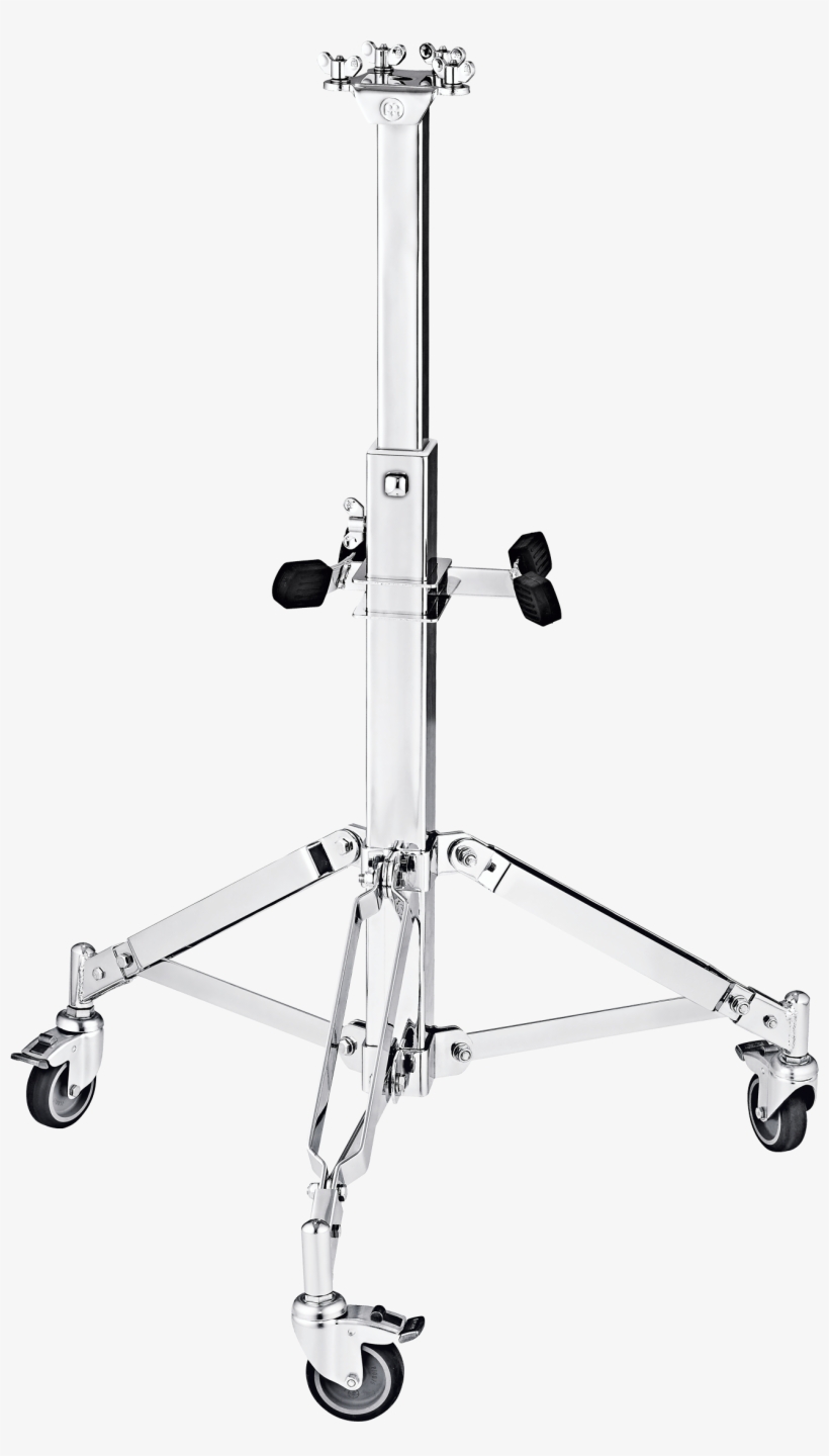 Professional Conga Double Stand With Wheels - Meinl Professional Conga Double Stand With Wheels, transparent png #1112230