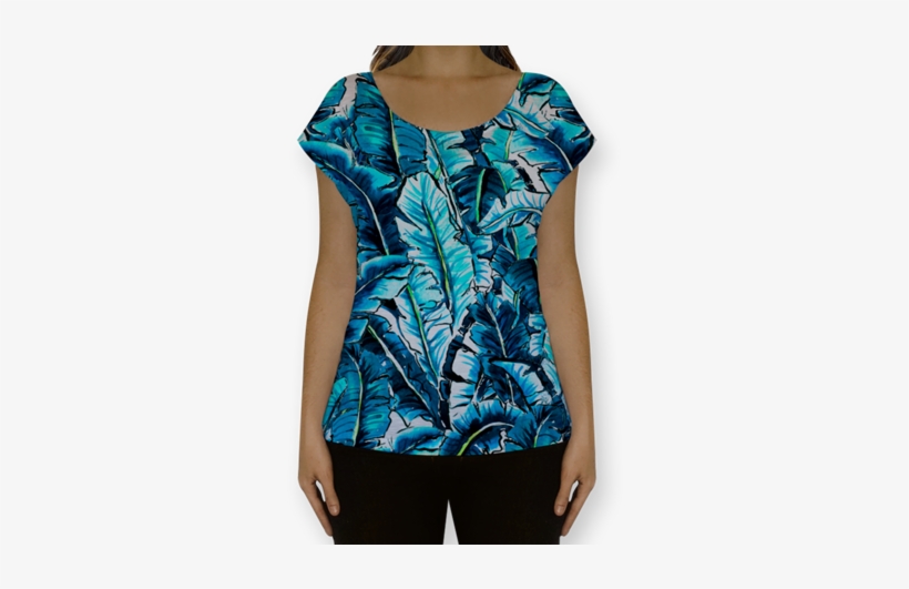 Sobre Jungle, Tropical, Nature, Watercolor, Banana, - T-shirt, transparent png #1112466