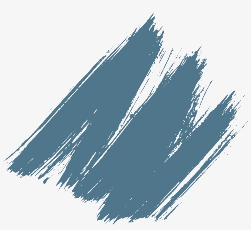 Arc Brush2 Blue Background - Paint Brush Effect Png, transparent png #1112547