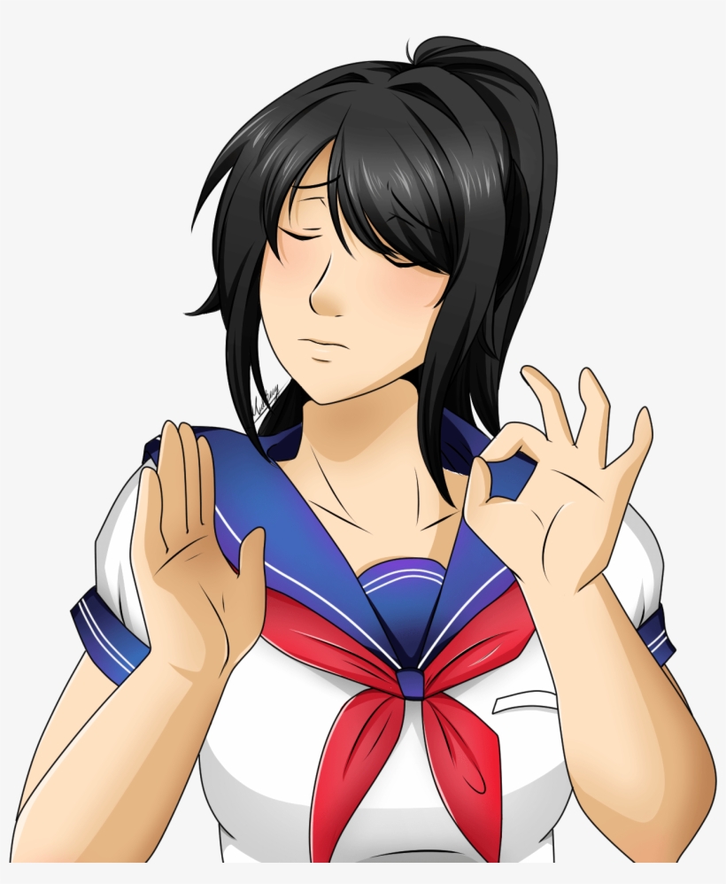 May Preview 16 Game Development Blog Yandere Simulator - Just Right Meme Girl, transparent png #1112844