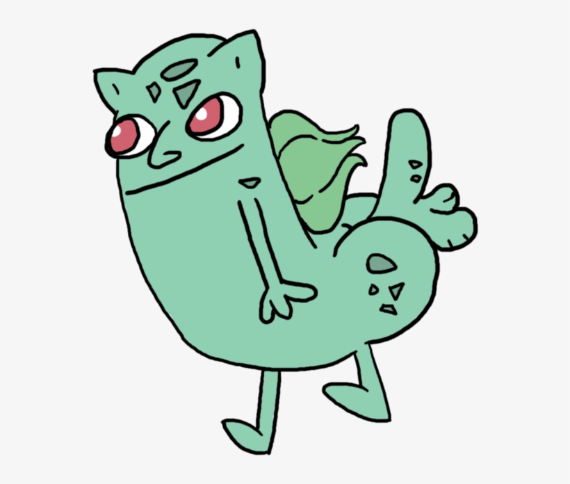 Buttbasaur Buttbasaur - Dickbutt Pokemon, transparent png #1112937