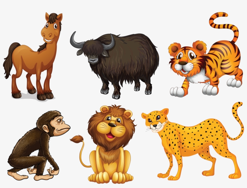 Jungle Theme Day Camp Shac - Four Legged Animals, transparent png #1112957