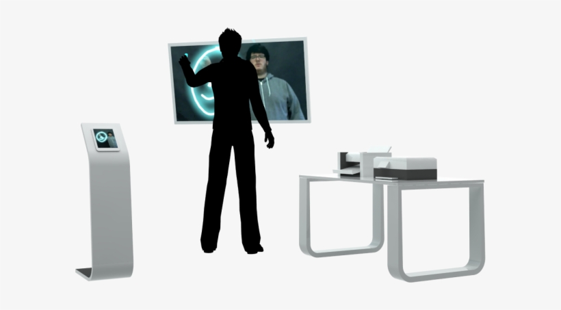 Neon Video Booth - 3d Rendering, transparent png #1113171