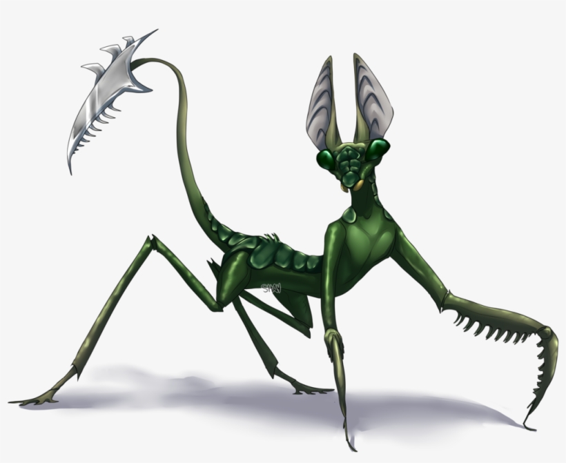 Mantis Png Clipart - Mantis Creature, transparent png #1113221