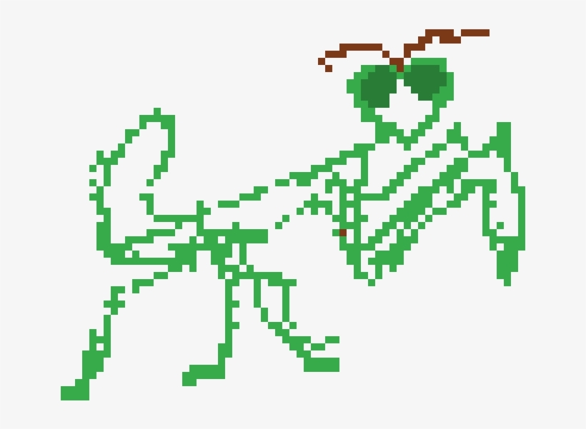 Mantis - Cartoon, transparent png #1113836