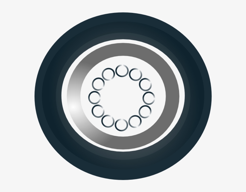 Wheel Rim Clipart Truck Tire - Truck Wheel Clip Art, transparent png #1113879