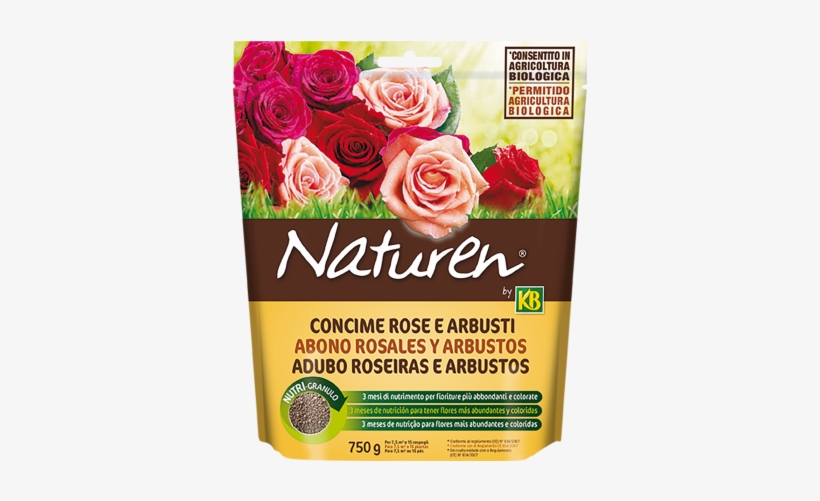 6866 Abono Rosales Arbustos 750g Naturen Kb - Piège Chenille Processionnaire Du Pin - Naturen, transparent png #1114116