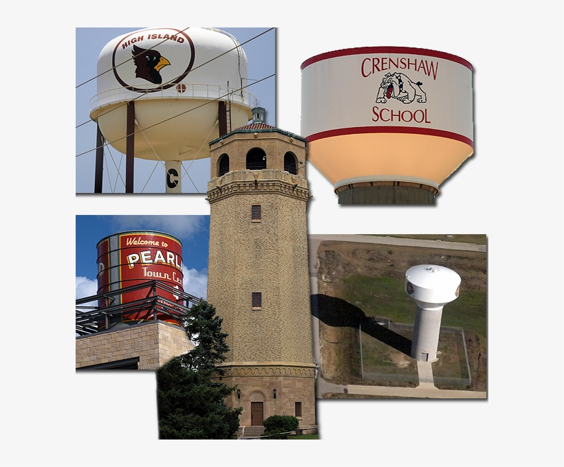 Watertower Collage - Collage, transparent png #1114320