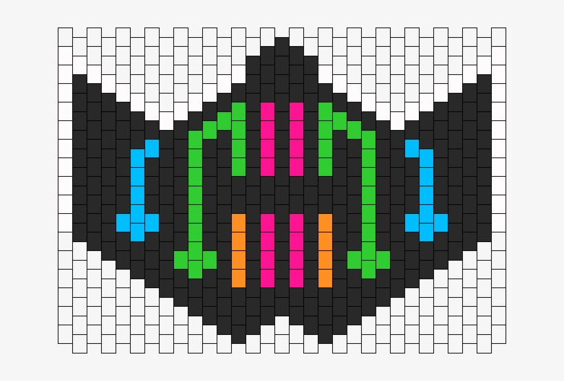 Bane Mask Colorful Bead Pattern - Mask, transparent png #1114452