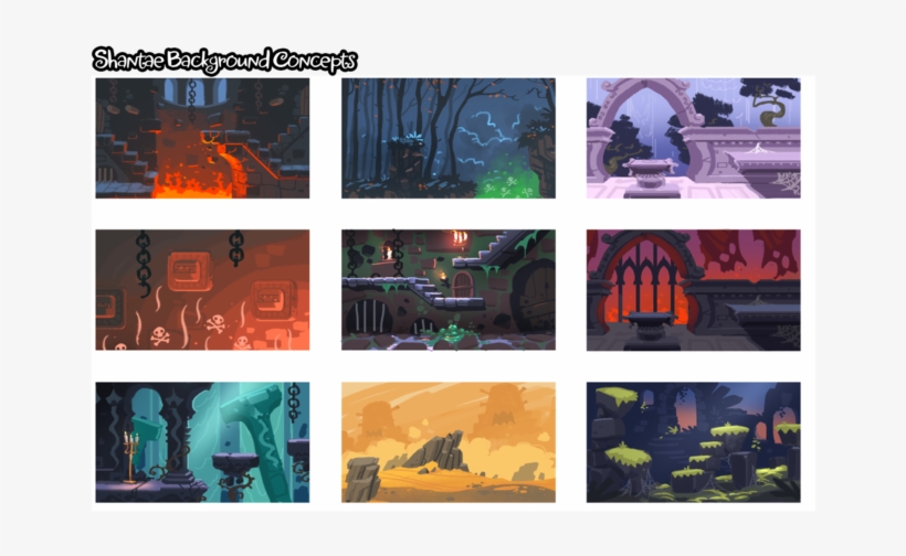 Backgrounds Concepts - Shantae Half Genie Hero Background Concept Art, transparent png #1114486
