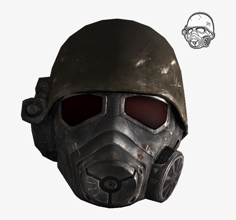 Anyways, This Is A Great Idea - Fallout New Vegas Helmet, transparent png #1114607