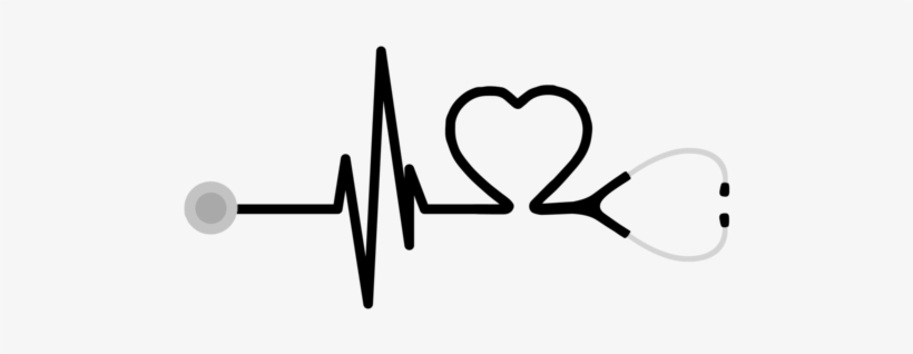 Heart Nursing Medicine Registered - Nurse Stethoscope Heart, transparent png #1114643