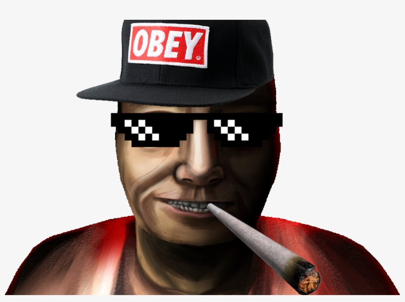 Free Obey Hat Png - Spooky's Jump Scare Mansion Mlg, transparent png #1115109