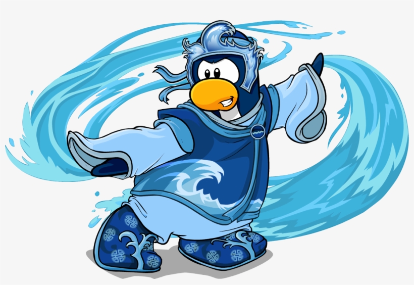 Water Ninja Pose With Water - Gif, transparent png #1115514
