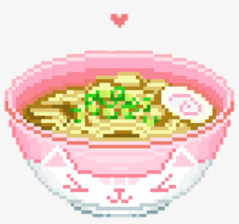 Kawaii Food Pixel Pixeled Foodkawaii - Kawaii Food Pixel Png, transparent png #1115578