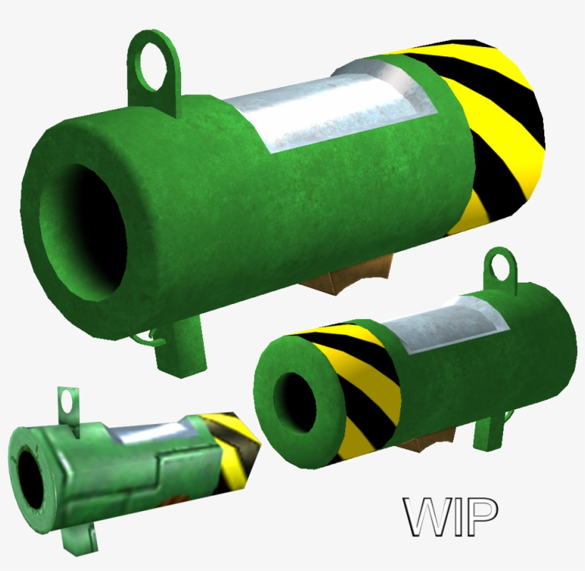Report Rss Bazooka Wip Texture - Conker's Bad Fur Day Gun, transparent png #1115666