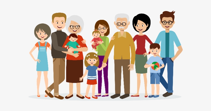 People Who Are 100 Years Old Are Jumping Out Of Airplanes, - Big Family Animated, transparent png #1115789
